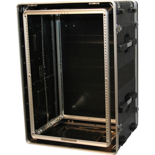 Gator G-SHOCK16L 16U Rack Case, Double Shock Absorber Each Corner