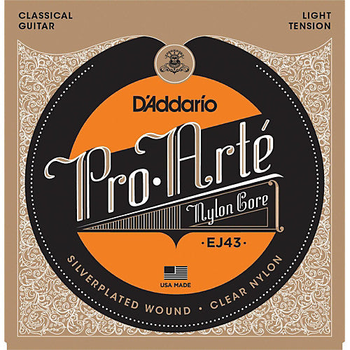 D'Addario EJ43 - SET PRO-ARTE CLR/SILVER LITE