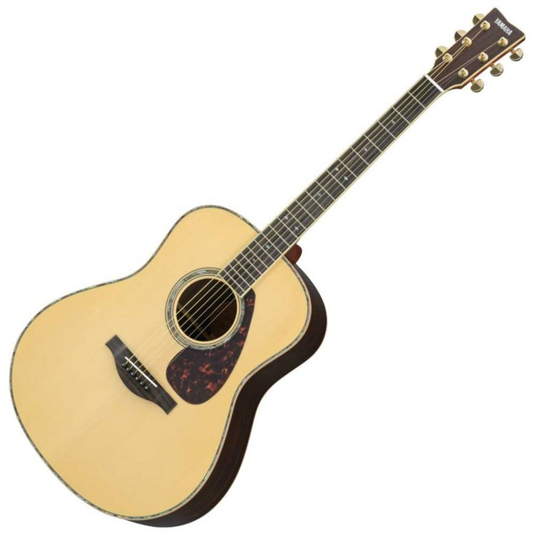 Yamaha LL16DARE Original Jumbo 6-String RH Acoustic Electric Guitar with Gig Bag-Natural