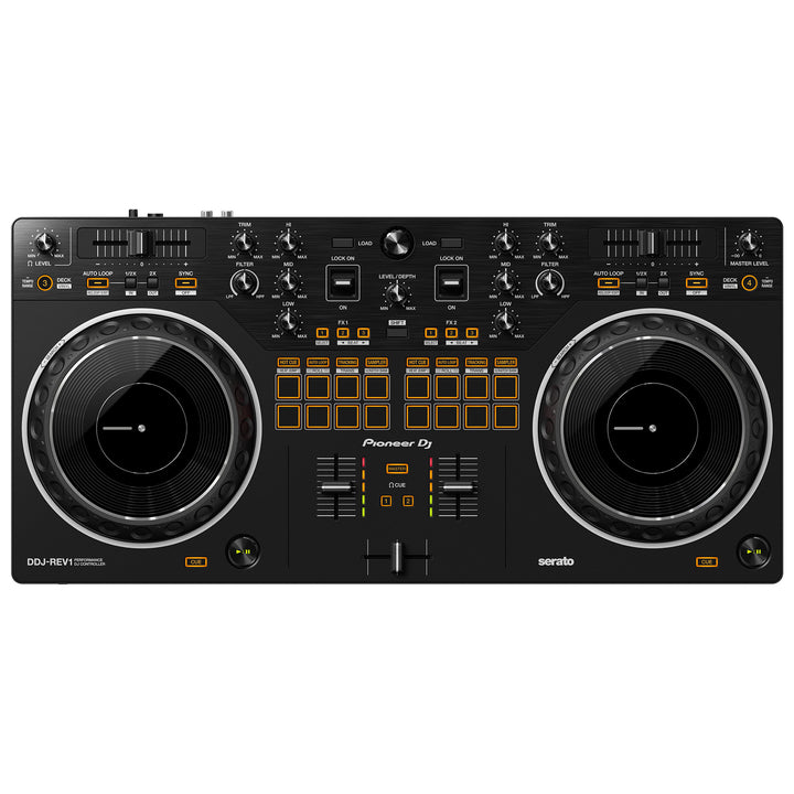 Pioneer DJ DDJ-REV1 Scratch-Style 2-Channel DJ Controller for Serato DJ Lite - Black