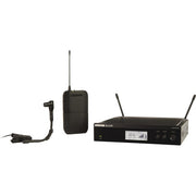 Shure BLX14/B98 Instrument Wireless System with Beta 98H/C Clip-On Microphone Rackmount H10: 542 - 572 MHz