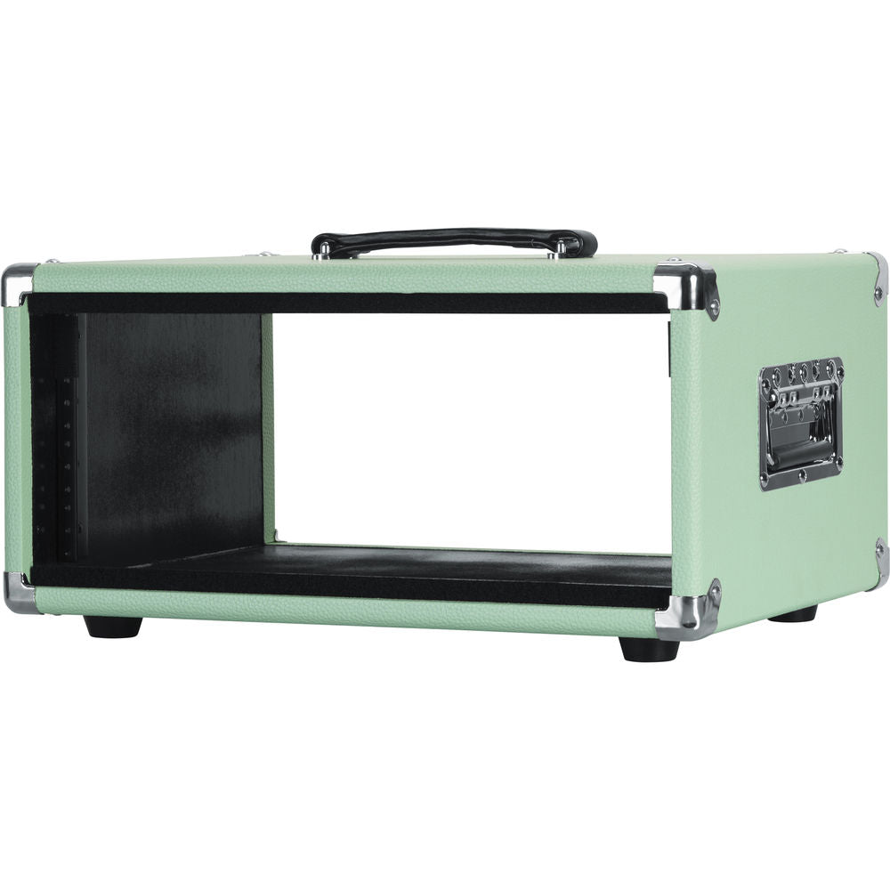 Gator Vintage Amp Vibe Rack Case (4U) - Seafoam Green