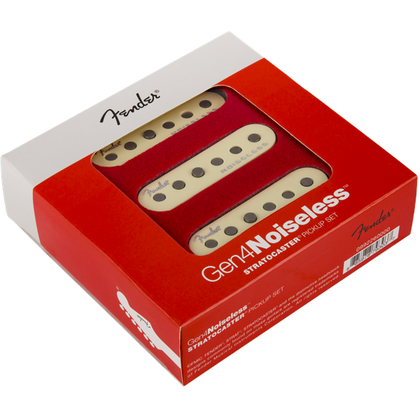 Fender Gen 4 Noiseless Stratocaster Pickups - White
