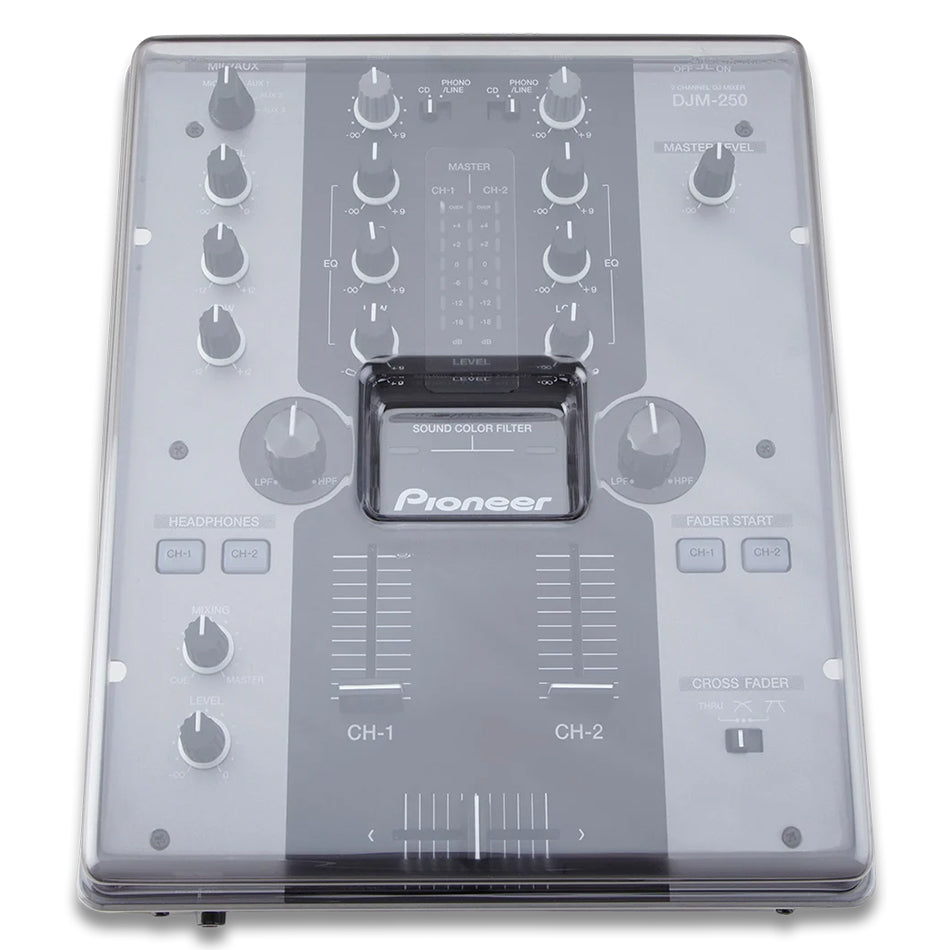 Decksaver Dust Cover for Pioneer DJM-250 Mk1 DJ Mixer