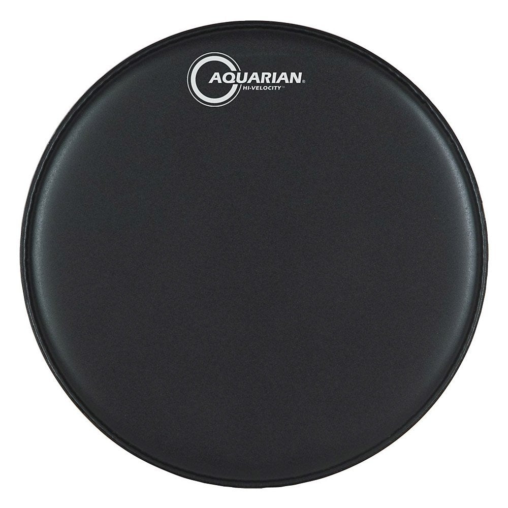 Aquarian VEL13BK- Aquarian 13'' Hi Velocity Snare Batter Drumhead Black