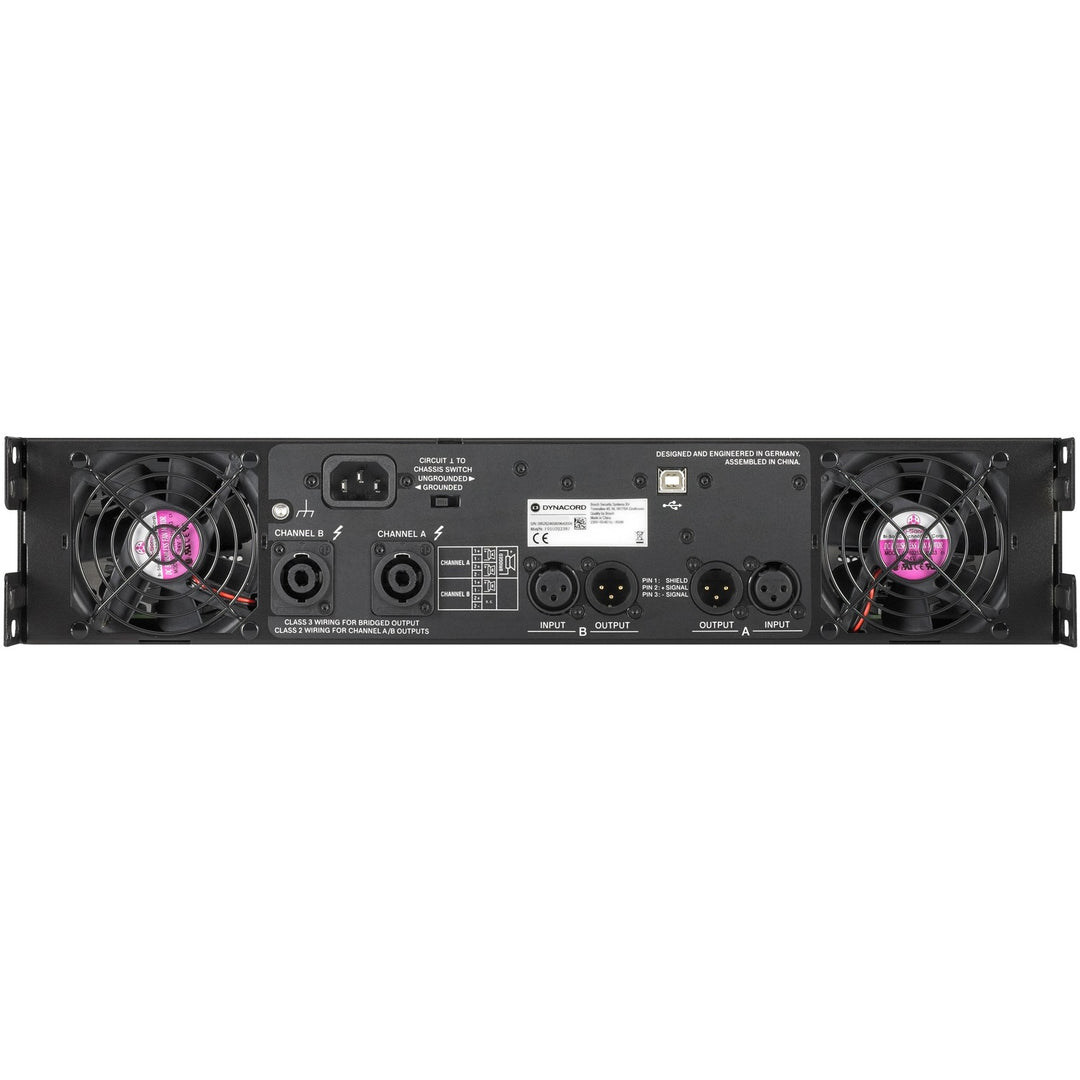 Dynacord L1300FD - Dual Channel 650-Watt DSP Power Amplifier