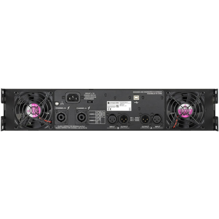 Dynacord L1300FD - Dual Channel 650-Watt DSP Power Amplifier