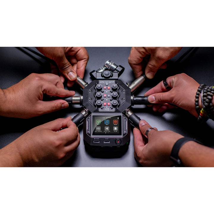 Zoom H8 Handy Recorder Portable Pocket Recording Device