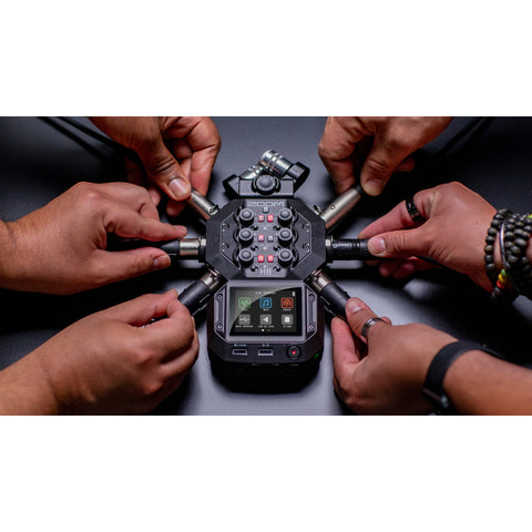 Zoom H8 Handy Recorder Portable Pocket Recording Device at Music