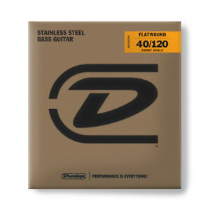 Dunlop DBFS40120S Flatwd bass string SH scale LT 5/set