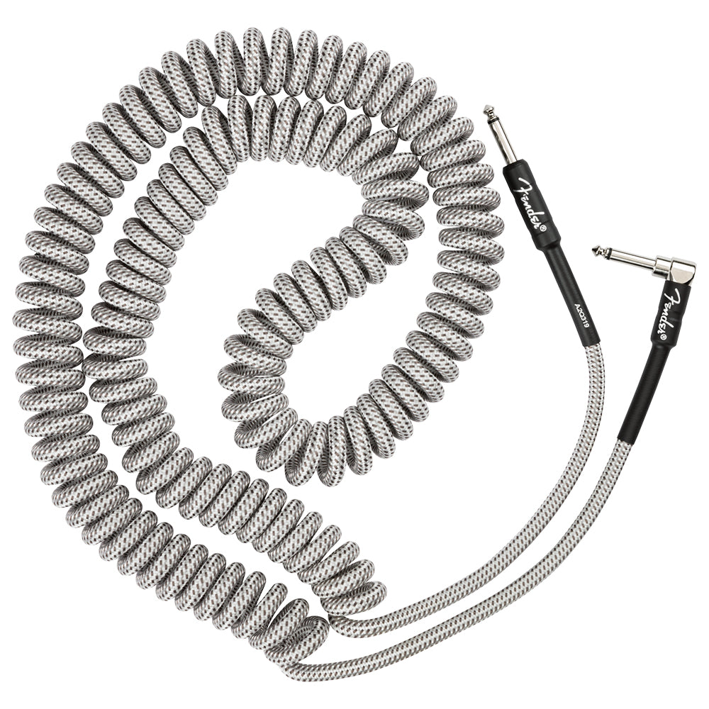 Fender Professional Coil Guitar Cable, White Tweed - 30’