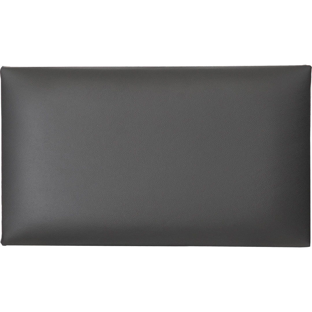 K&M 13840 Seat Cushion - Leather (Black)