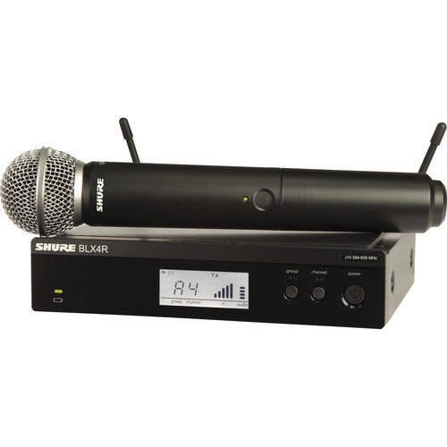 Shure BLX24R/SM58 Wireless Handheld System (Freq: H10)