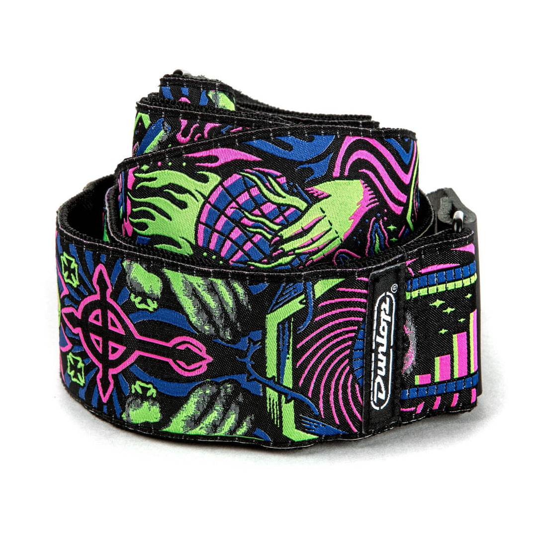 Dunlop ILD01 I Love Dust Strap Headspace Green