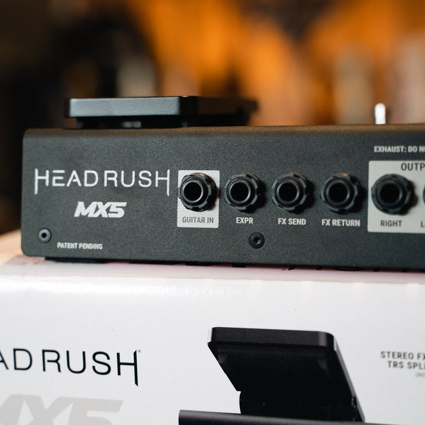 HeadRush MX5 Ultra-Portable Amp Modelling Guitar Effect Processor Pedal (Demo)