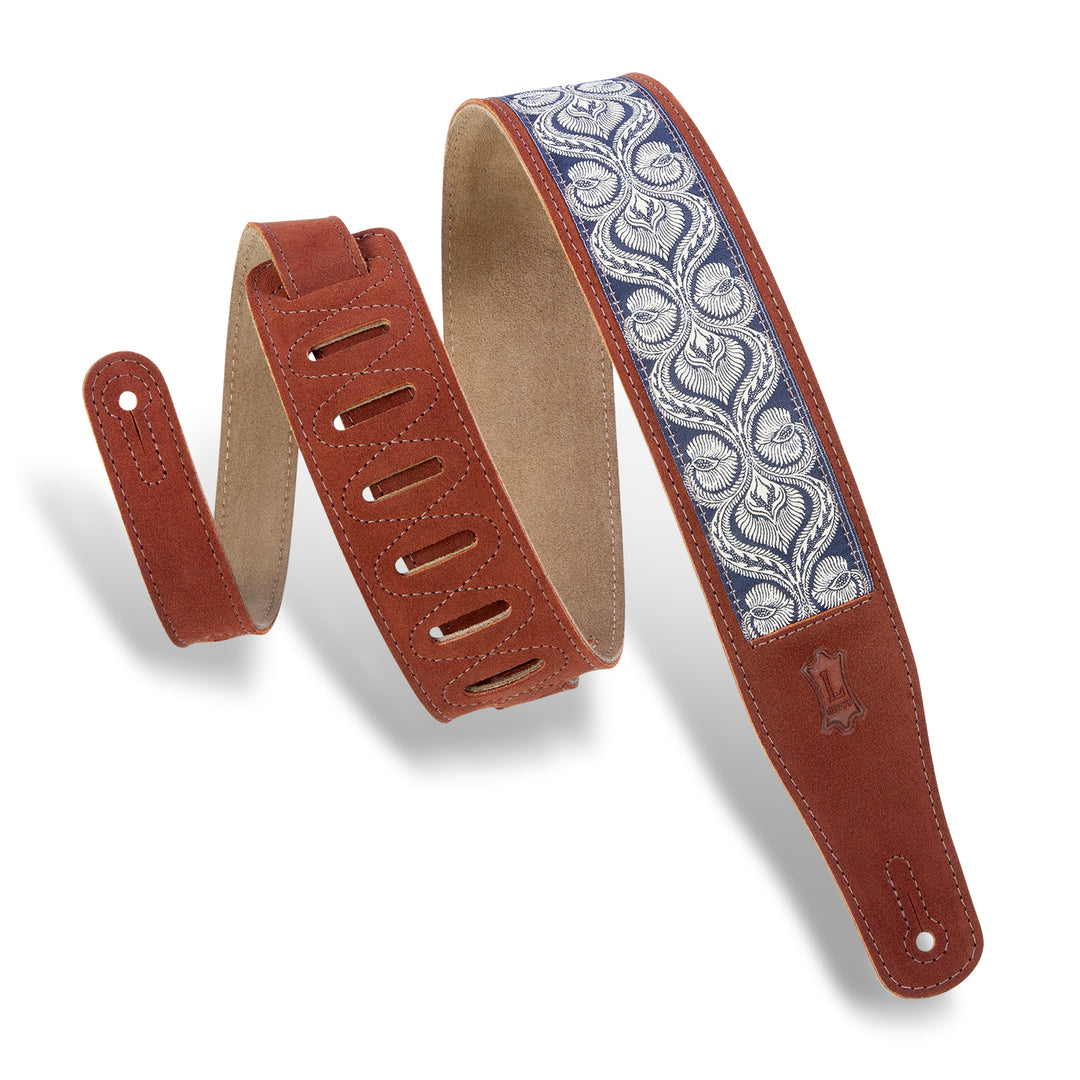 Levy's MSJ26-RST Garment Leather Guitar Straps