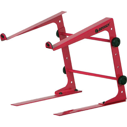 Odyssey Stand-Alone Table-Top Laptop Stand (Red)
