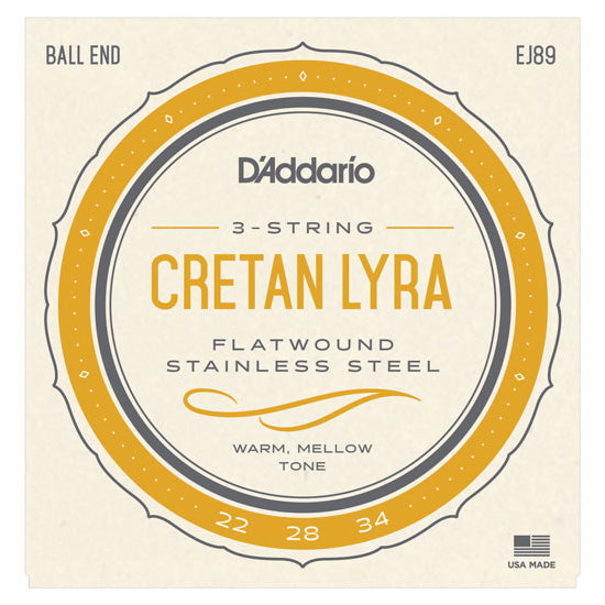 D'Addario EJ89 - SET CRETAN LYRA