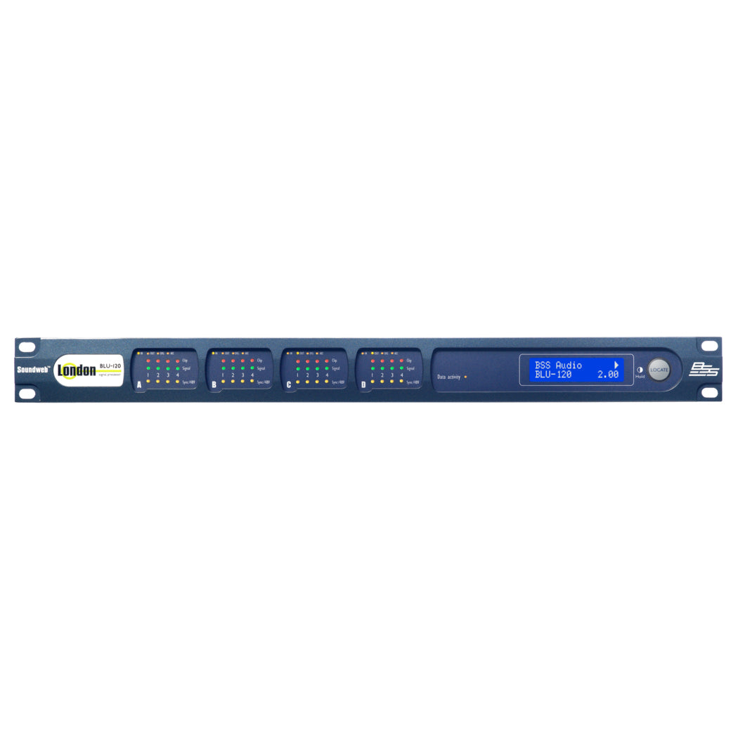 BSS BLU-120 I/O Expander with Digital Audio Bus