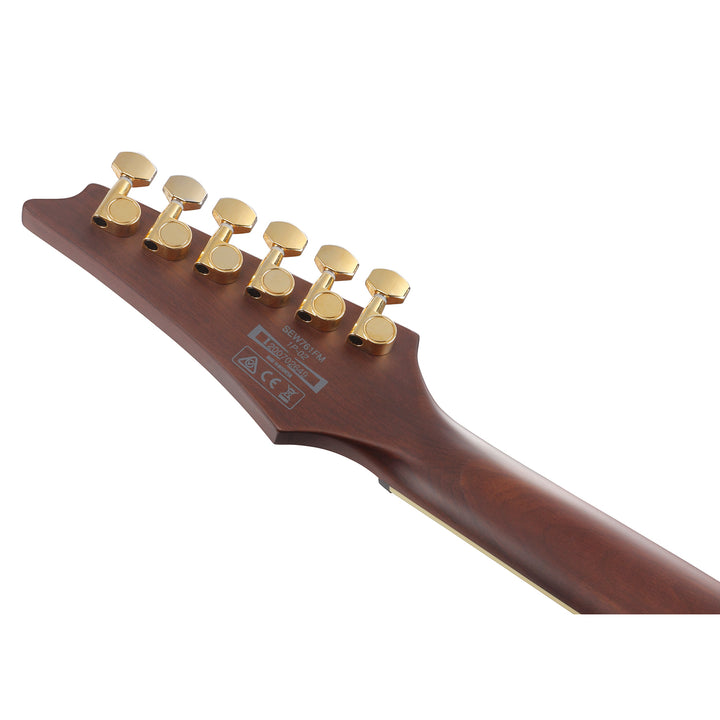 Ibanez S Standard (Natural Flat Gold) SEW761FMNTF