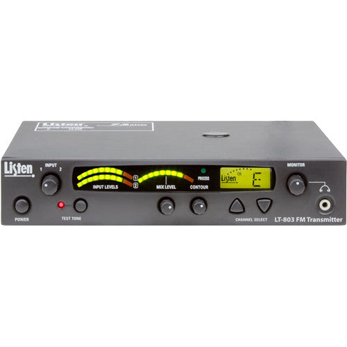 Listen Technologies LT-803-072-01 - Stationary 3-Channel RF Transmitter (72 MHz)