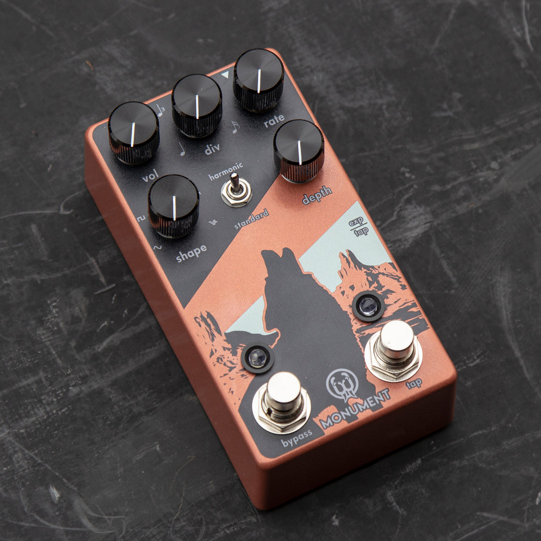 Walrus Audio Monument Harmonic Tap Tremolo Guitar Pedal V2