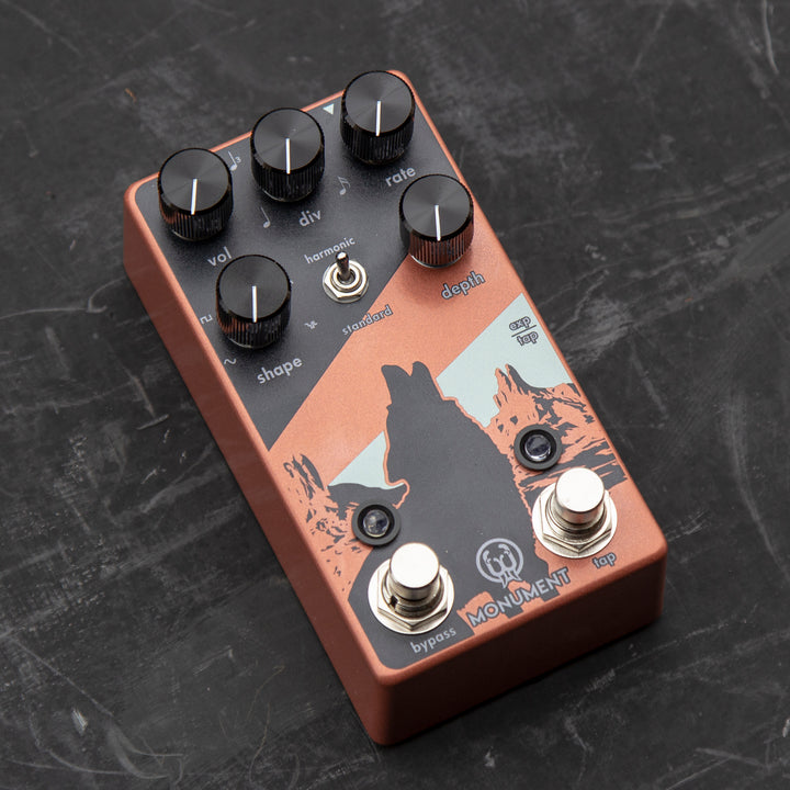 Walrus Audio Monument Harmonic Tap Tremolo Guitar Pedal V2