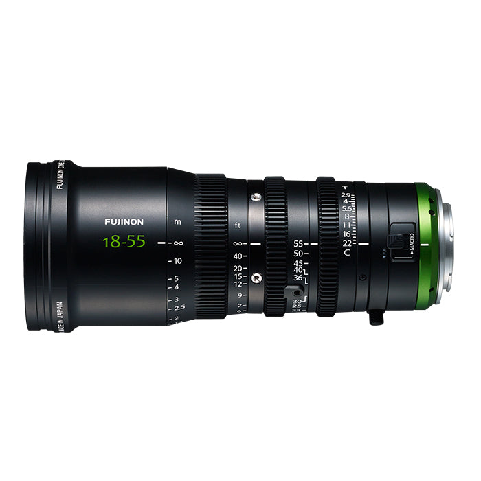 Fujinon MK18-55mm T2.9 Lens (MFT Mount)