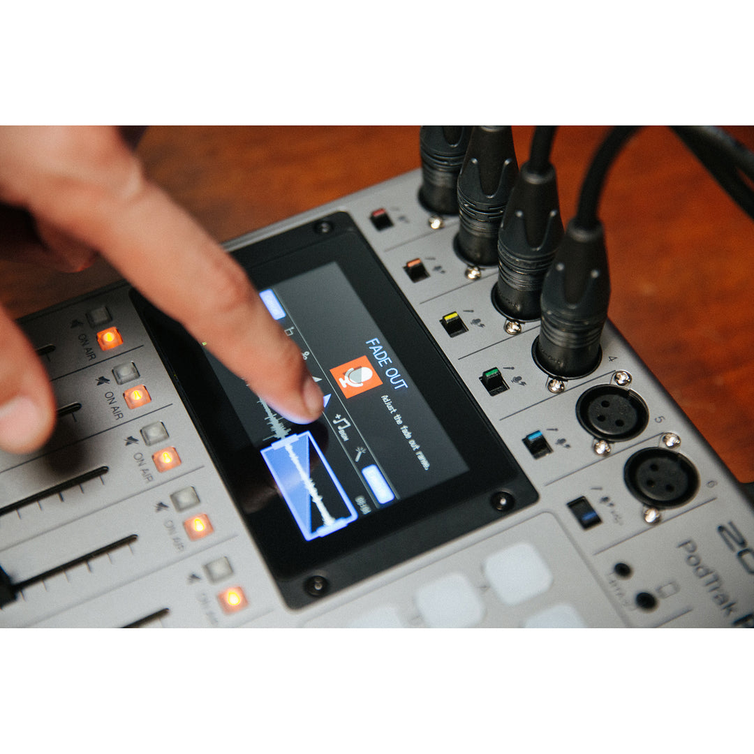Zoom PodTrak P8 Recorder for Podcasting