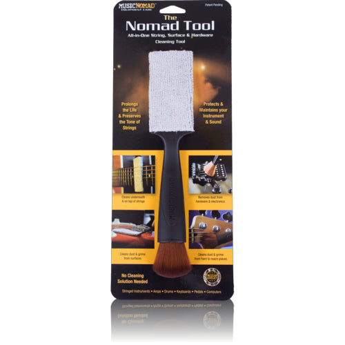 MusicNomad MN205 All-in-One Cleaning Tool for String/Surface/Hardware