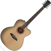 Sire Larry Carlton A4 Grand Auditorium Cutaway SIB Acoustic Guitar - Natural Gloss