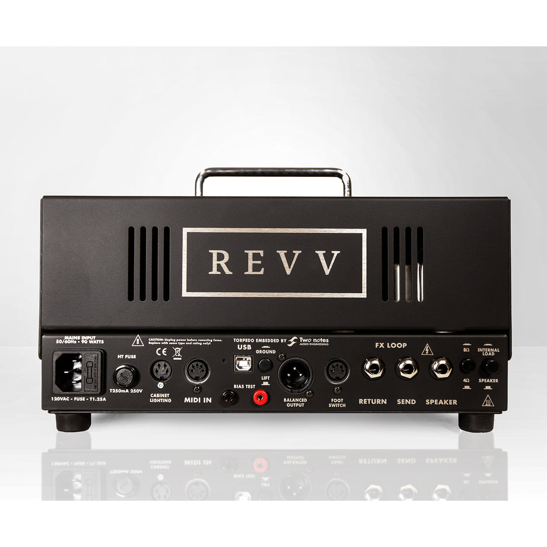 Revv G20 2-Channel 20/4-Watt Tube Guitar Amplifier Head w/ EQ & FX