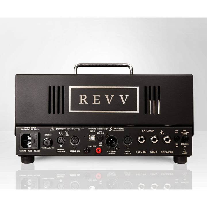 Revv G20 2-Channel 20/4-Watt Tube Guitar Amplifier Head w/ EQ & FX