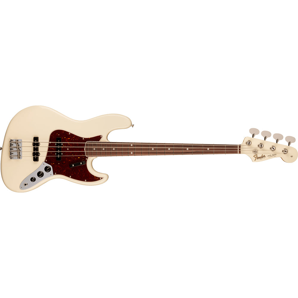 Fender American Vintage II '66 Jazz Bass (Olympic White) Electric Bass Guitar