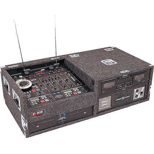 Odyssey CT18 Carpeted Twin Rack