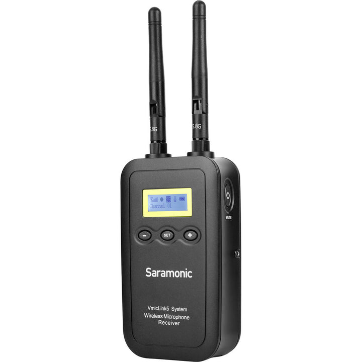 Saramonic VmicLink5 RX+TX+TX+TX Camera-Mount Digital Wireless Microphone System (5.8 GHz)