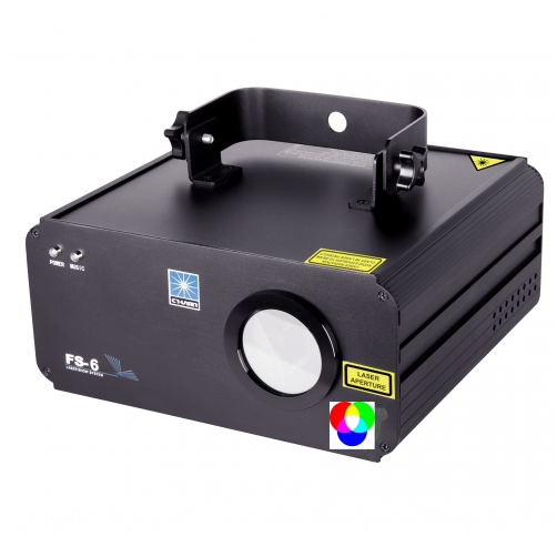 CR LASER FS6-RGB Double Burst + Double Line + RGB Stepping Motor Scanning System