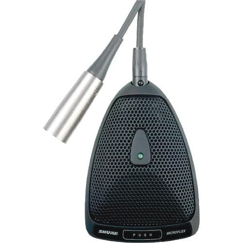 Shure MX393 Microflex Condenser Boundary Microphone Supercardioid