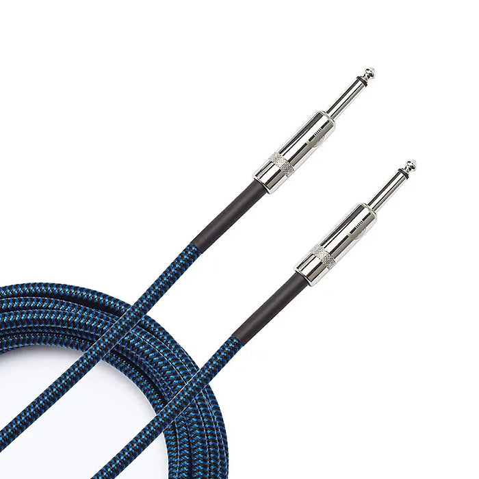 D'Addario PW-BG-10BU - 10FT CS BRAIDED INST CBL BU