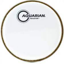 Aquarian REF10W- Aquarian 10" Reflector Drumhead/Ice White