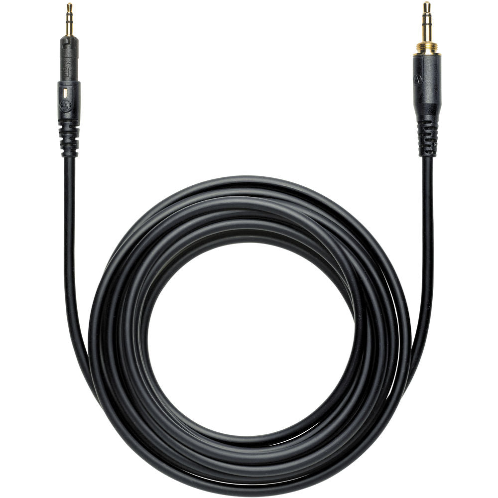 Audio-Technica HP-LC Replacement Cable for ATH-M40x and ATH-M50x - 3m Straight (Black)