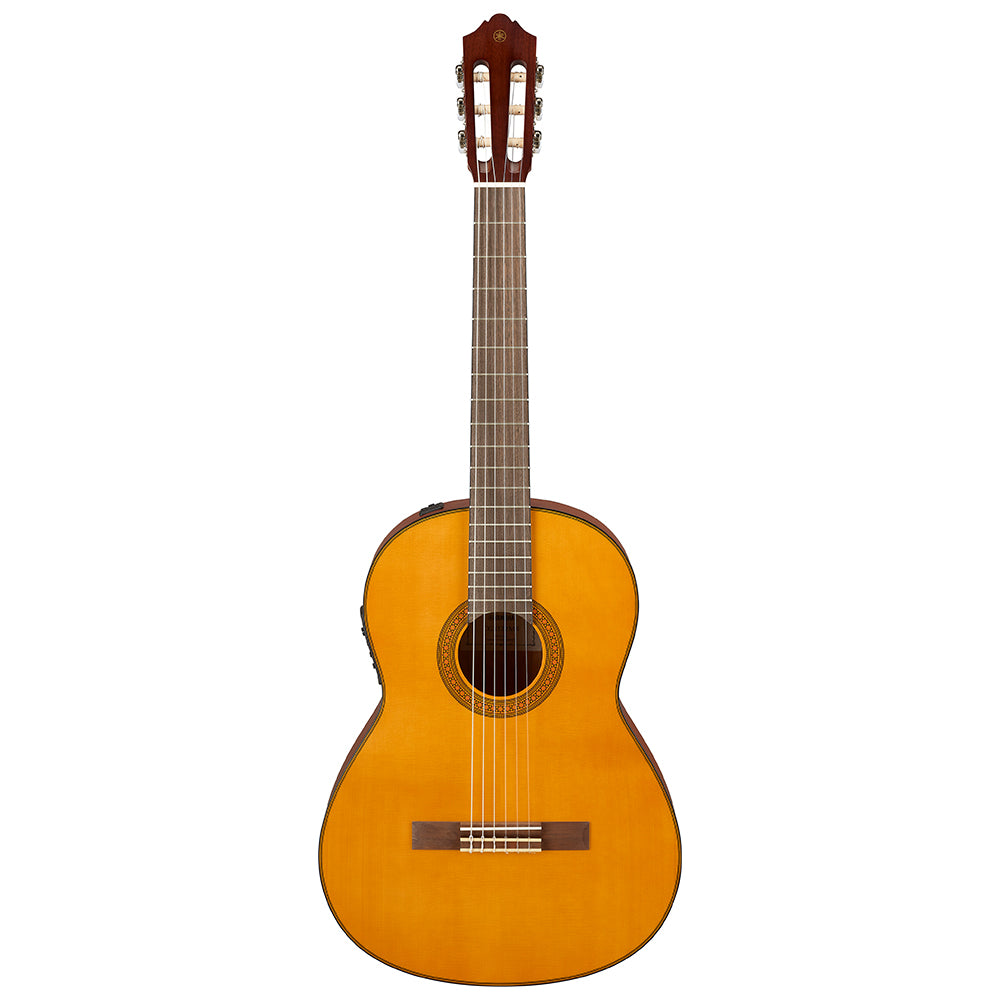 Yamaha CGX122MS Classical Electric-Acoustic Guitar -  Solid Spruce