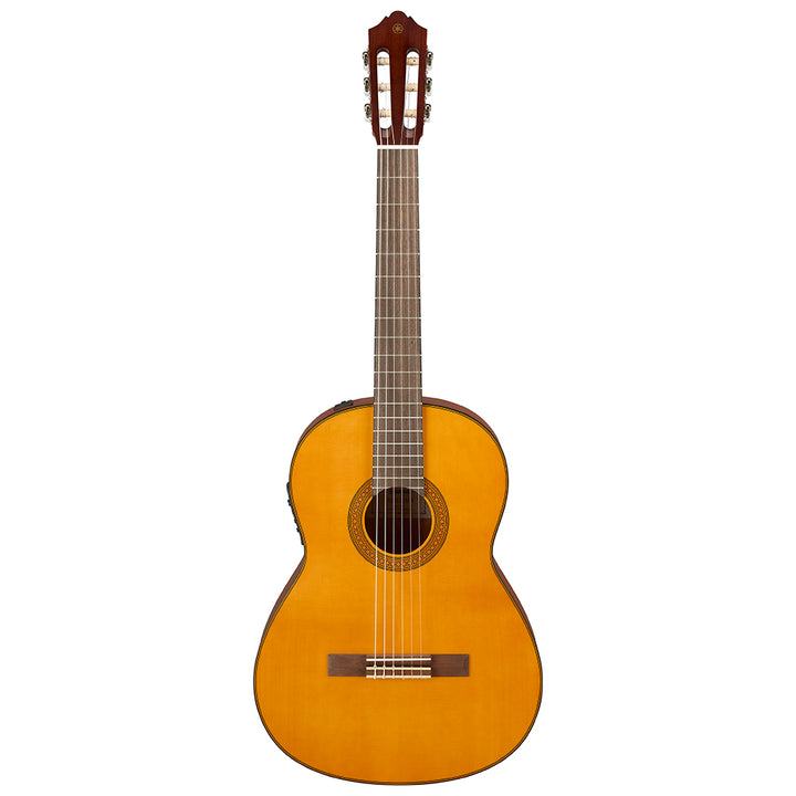 Yamaha CGX122MS Classical Electric-Acoustic Guitar -  Solid Spruce