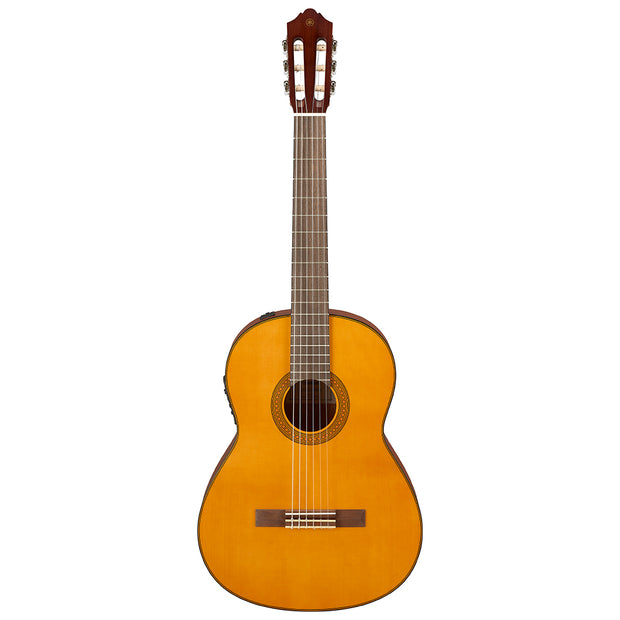 Yamaha CGX122MS Classical Electric-Acoustic Guitar - Solid Spruce 