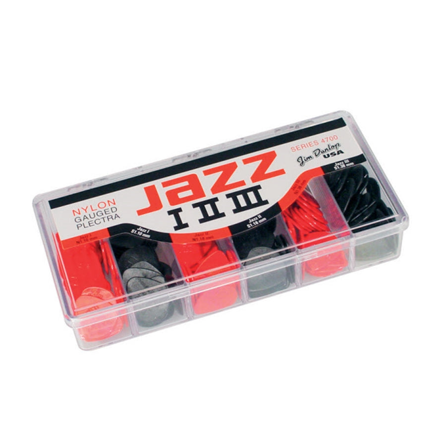 Dunlop 4700 Jd Nylon Jazz Pick Display