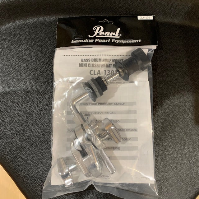 Pearl CLA130 Bass Drum Hoop Mount Mini Closed Hi-Hat Holder