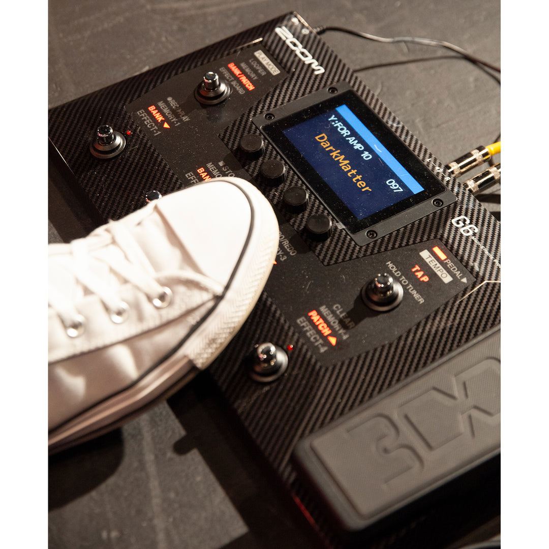 Zoom G6 Multi-Effects Processor Guitar FX Pedal