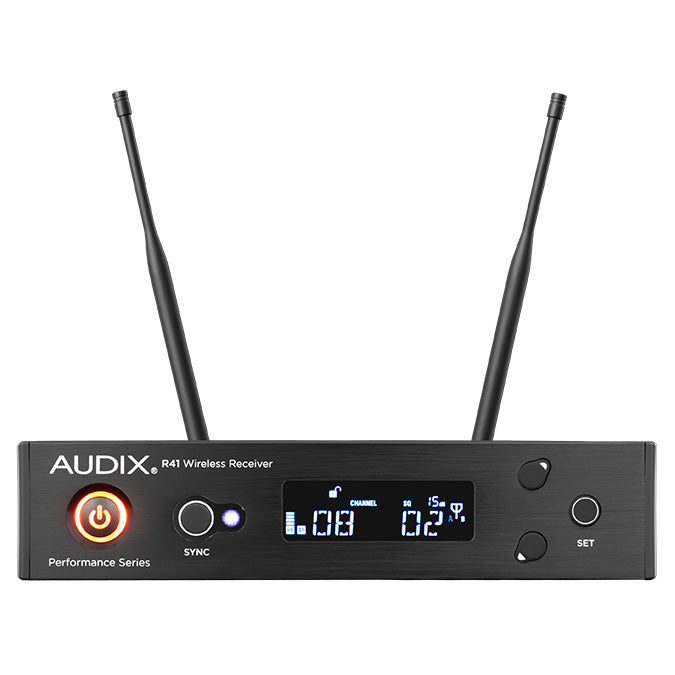 Audix R41 KIT Single-Channel True-Diversity Receiver for Wireless System (A: 522 MHz – 554 MHz)