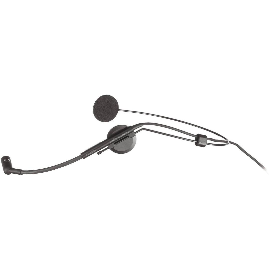 Audio-Technica ATM73 Cardioid Condenser Headworn Microphone with 55” Cable - Unterminated Cable