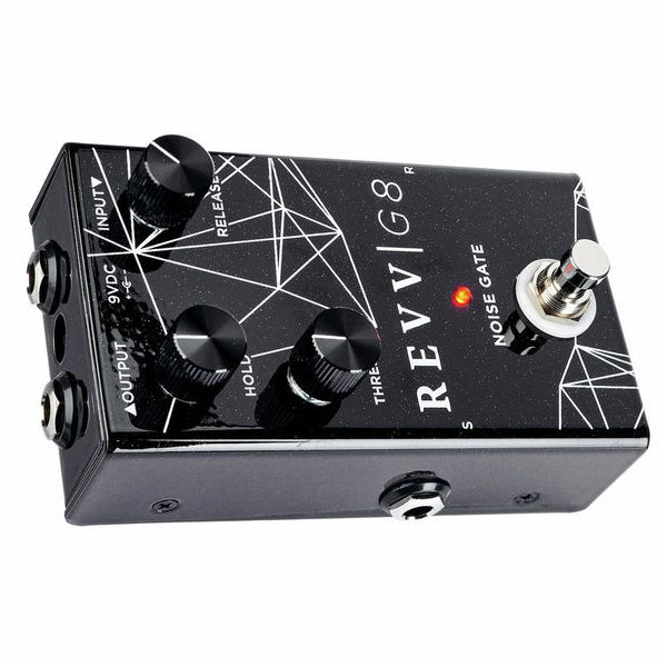 Revv G8 PEDAL Noise Gate Guitar Effect Pedal - Black Sparkle